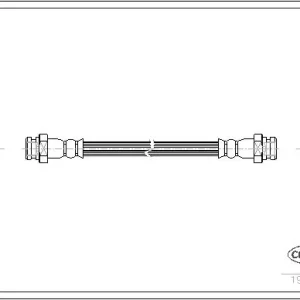 Ekspresowa dostawa PRZEWÓD HAMULCOWY GIĘTKI MITSUBISHI