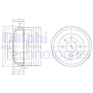 Oferta Bęben hamulcowy DELPHI BF519