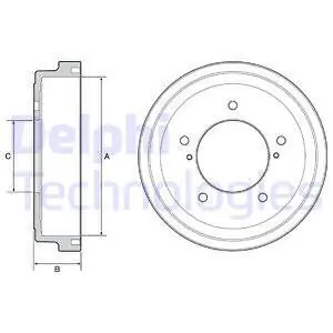 Kup teraz Bęben hamulcowy DELPHI BF544