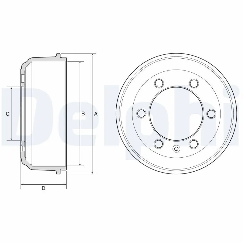 Tylko dziś Bęben hamulcowy DELPHI BF583