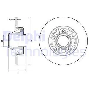 Darmowa dostawa Tarcza hamulcowa DELPHI BG3767