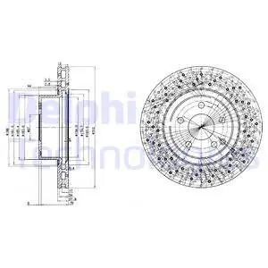Zamów teraz Tarcza hamulcowa DELPHI BG3828