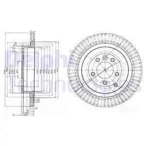 Szybka dostawa Tarcza hamulcowa DELPHI BG3925C