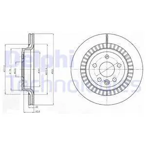 Zwrot pieniędzy Tarcza hamulcowa DELPHI BG4270