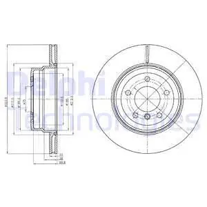 Tylko dziś Tarcza hamulcowa DELPHI BG4284
