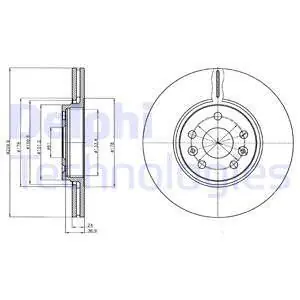 Darmowa dostawa Tarcza hamulcowa DELPHI BG4338