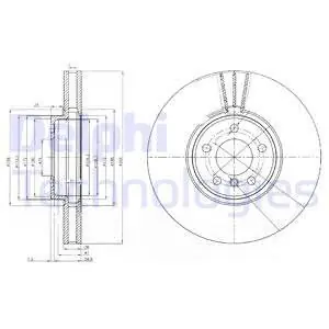 Oferta limitowana Tarcza hamulcowa DELPHI BG9004