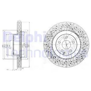 Ostatnia szansa Tarcza hamulcowa DELPHI BG9057