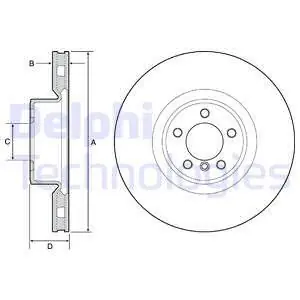 Tarcza hamulcowa DELPHI BG9117C Oferta limitowana