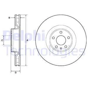 Zwrot pieniędzy Tarcza hamulcowa DELPHI BG9172C