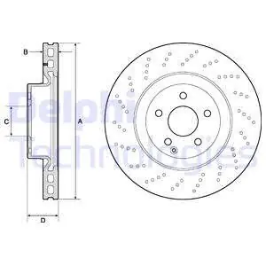 Tylko dziś Tarcza hamulcowa DELPHI BG9188C