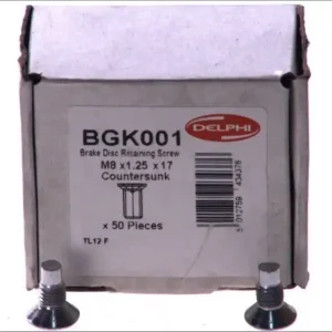 Wysoka jakość Śruba, tarcza hamulcowa DELPHI BGK001